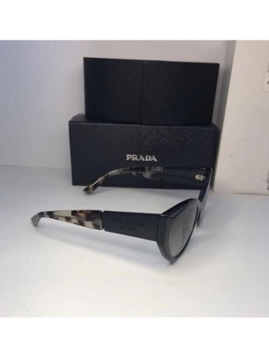 ? Original Prada Grey Gradient Cat Eye Ladies Sunglasses PR 03WS 1AB0A7 55 main image 10